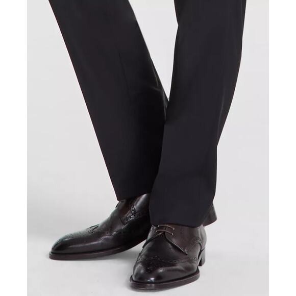 Calvin Klein Men's Black Wool Slim Fit Formal Suit Dress Pants Size 30W 32L - Picture 5 of 5